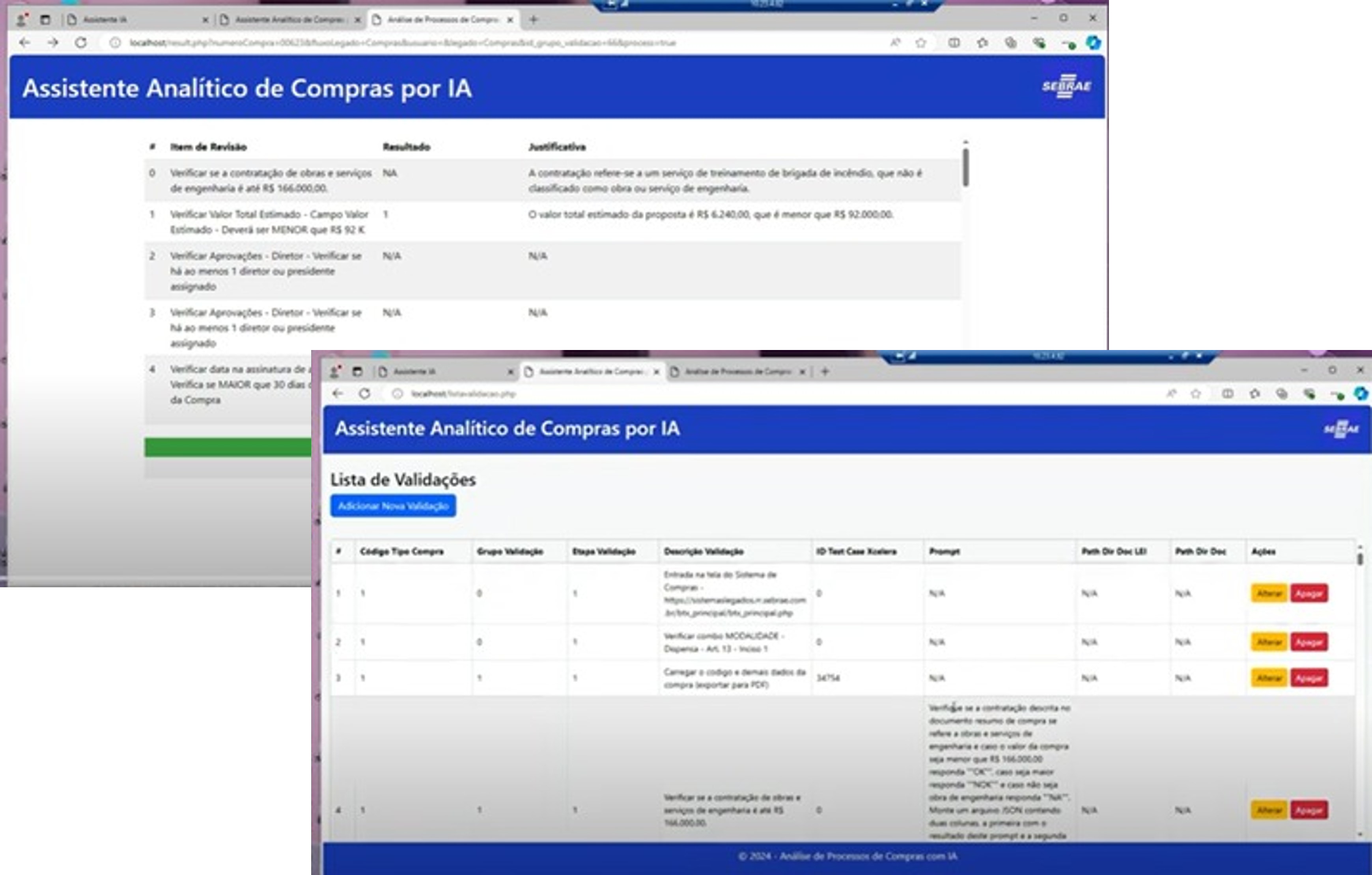 Demonstração adicional do Compra.AI